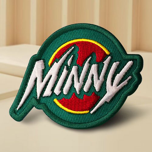 custom high quality minny embroidered patches near me